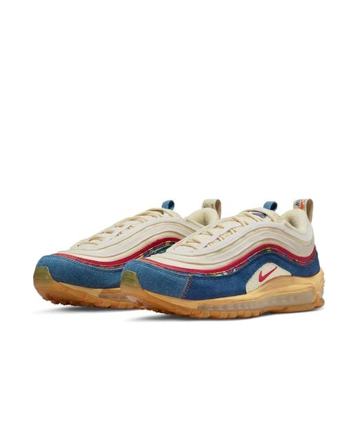 Nike Blue Air Max 97 'Coconut Milk Fossil' for men