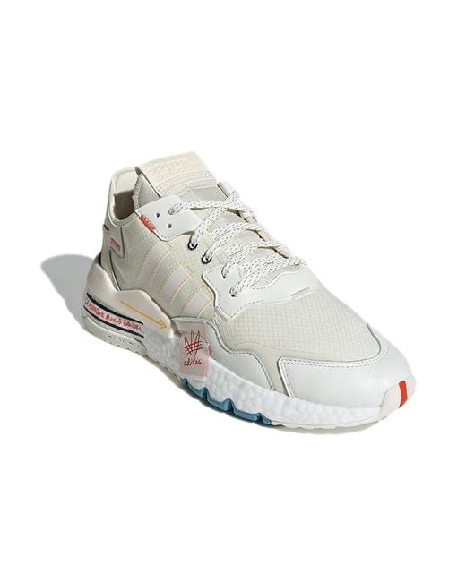 Adidas White Originals Nite jogger for men