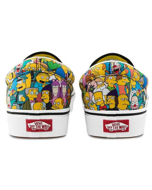 Vans Multicolor The Simpsons X Comfycush Slip-On 'Springfield' for men