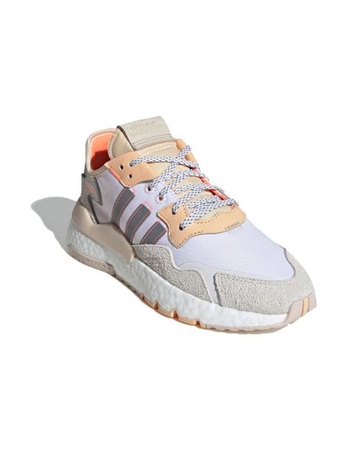 Adidas White (Wmns) Nite Jogger Glow'