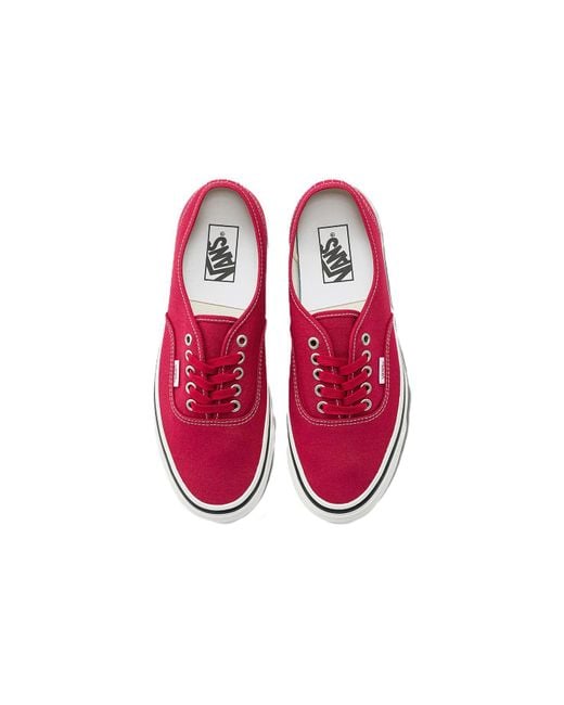 Vans Red Authentic 44 Dx 'Hot N Sweet Chili Pepper'