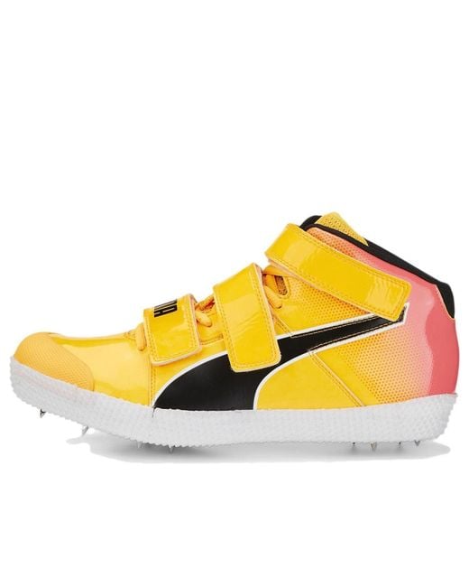 PUMA Yellow Evospeed Javelin 3 'Sun Stream Sunset Glow' for men