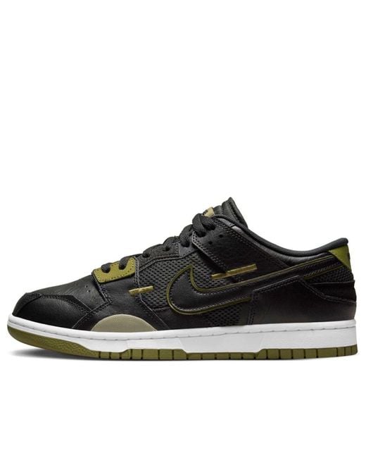 Nike Black Dunk Low Scrap for men