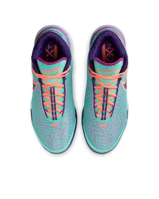 Nike Blue Zoom Lebron Nxxt Genisus 'Hyper' for men