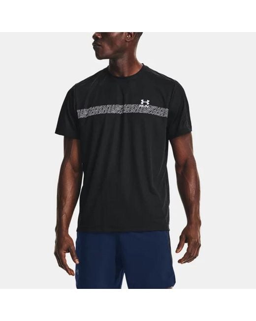 Under Armour Black Speed Stride T-Shirt for men