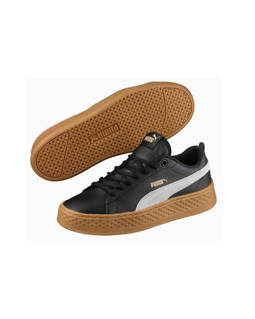 PUMA Black (Wmns) Smash Platform Core