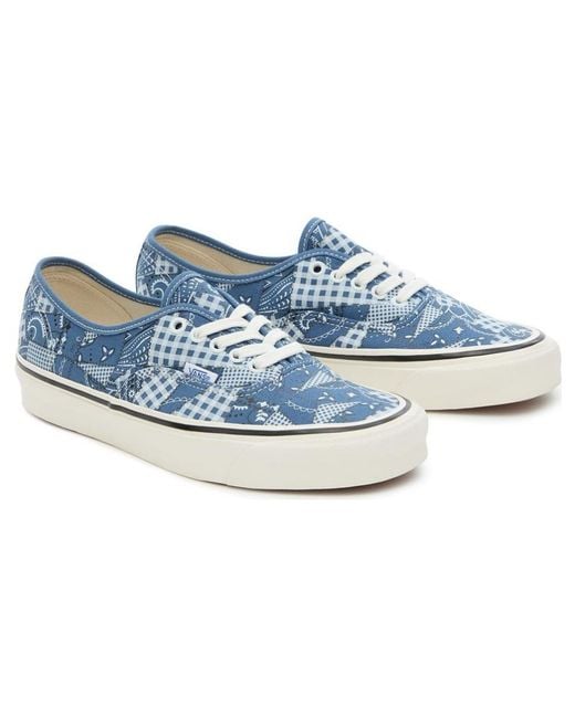 Vans Blue Wp X Authentic 44 Dx 'Paisley Patchwork for men