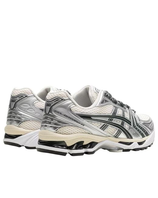 Asics White X Kith Gel-Kayano 14 'Cream Scarab' for men