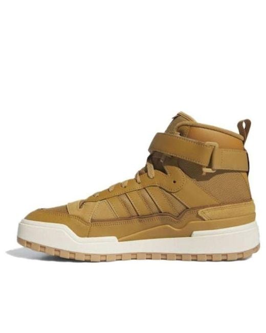 Adidas Brown Forum Boot 'Mesa Gum' for men