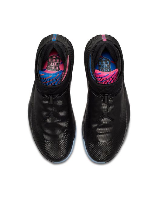 Nike Black Jordan Why Not Zer0.1 Pfx 'triple Double King' for men