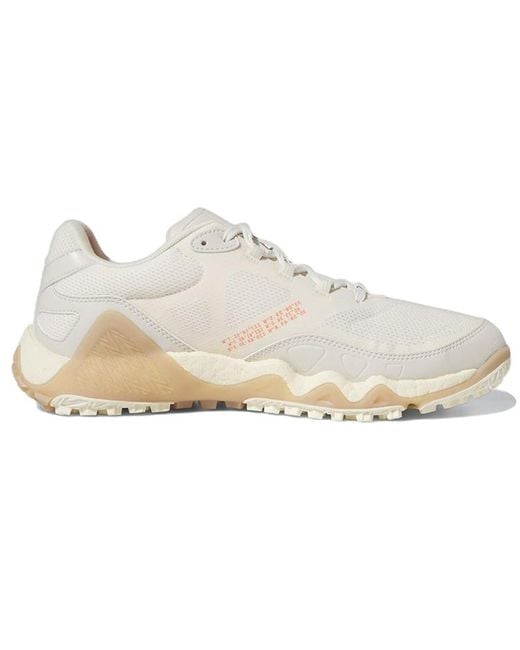 Adidas White Adicross Lo Boost Golf Shoes 'Wonder' for men