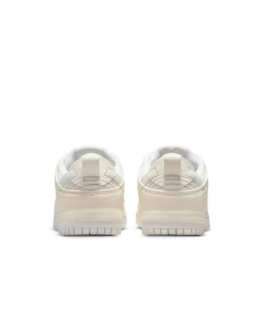 Nike White Dunk Low Disrupt 2