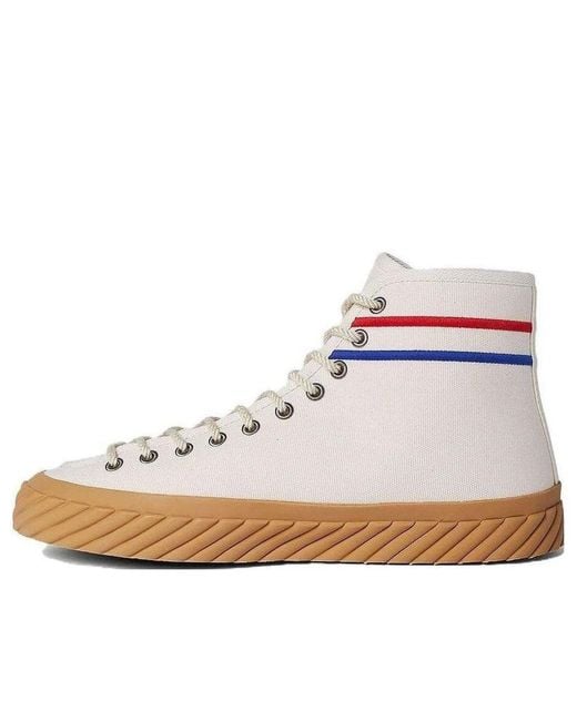 Gucci White Interlock G High-Top Sneakers for men