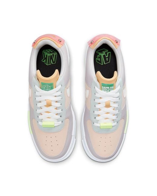 Nike White (Wmns) Air Force 1 Pixel 'Have A Good Game'