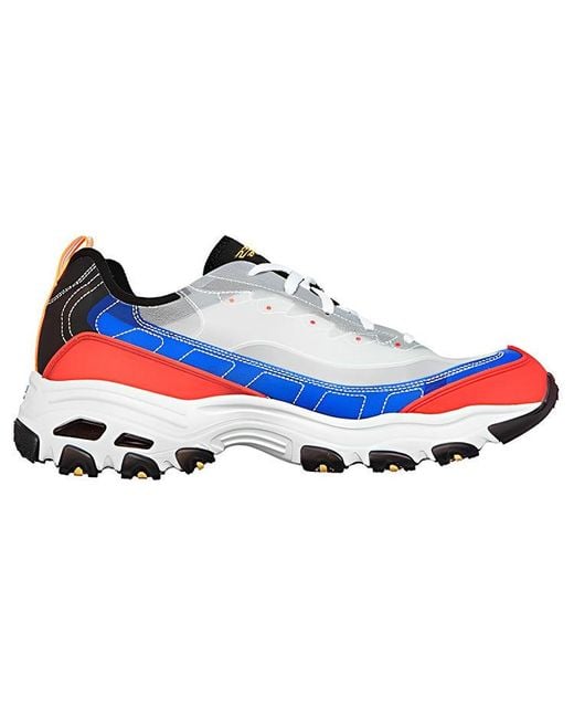 Skechers Blue D'Lites 1.0 Low-Running Shoes for men