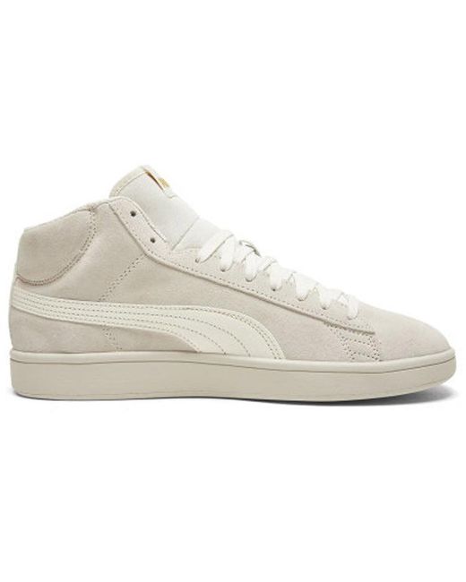 PUMA White Smash V2 Mid Sd for men