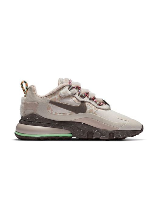 Nike White (Wmns) Air Max 270 React 'Light Wood'