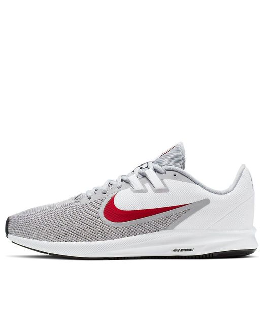 Nike White Downshifter 'Wolf' for men