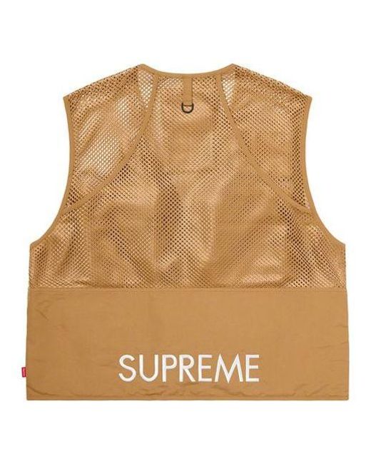 Supreme Brown X The North Face Cargo Vest for men
