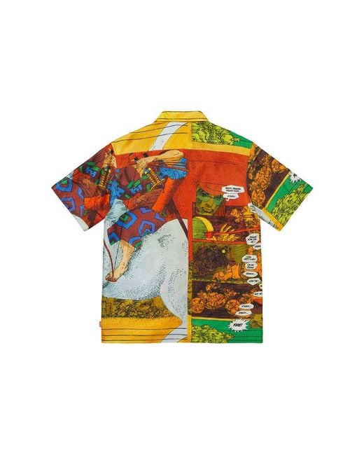 Supreme Multicolor Ronin Silk S/S Shirt for men