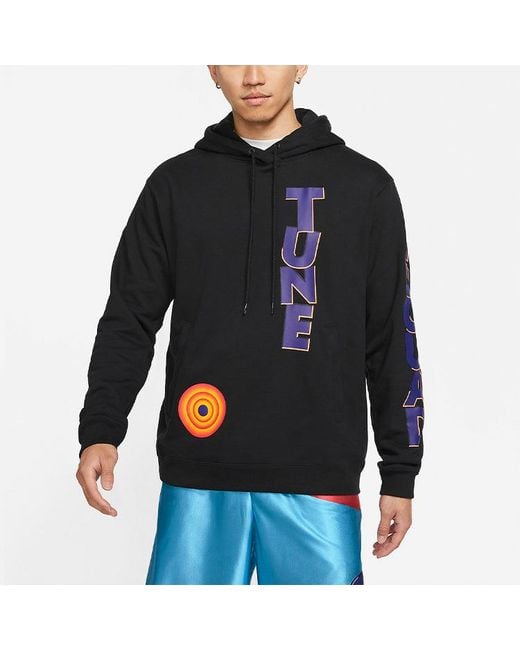 Nike Blue Lebron Hoodie X Space Jam A New Legacy Hoodie for men
