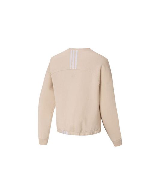 Adidas Natural (Wmns) Casual Sports Hoodie Pullover