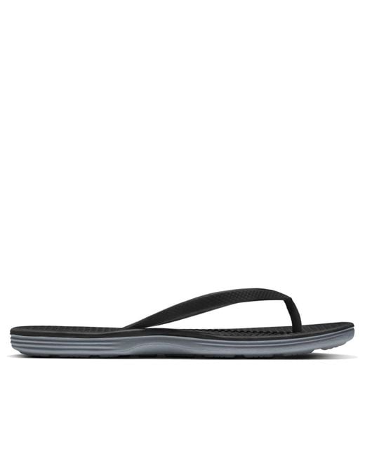 Nike Blue (Wmns) Solarsoft Thong 2