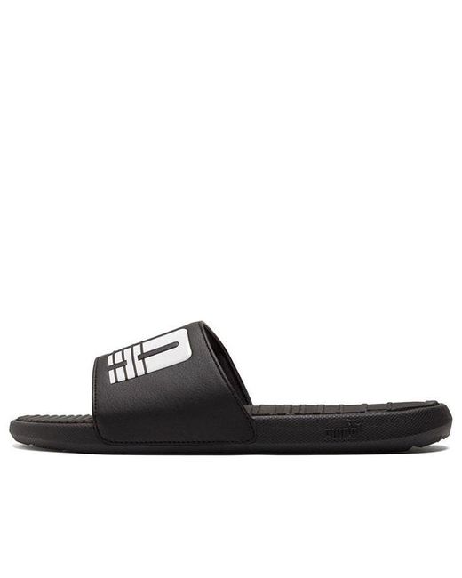 PUMA Black Cool Slippers for men