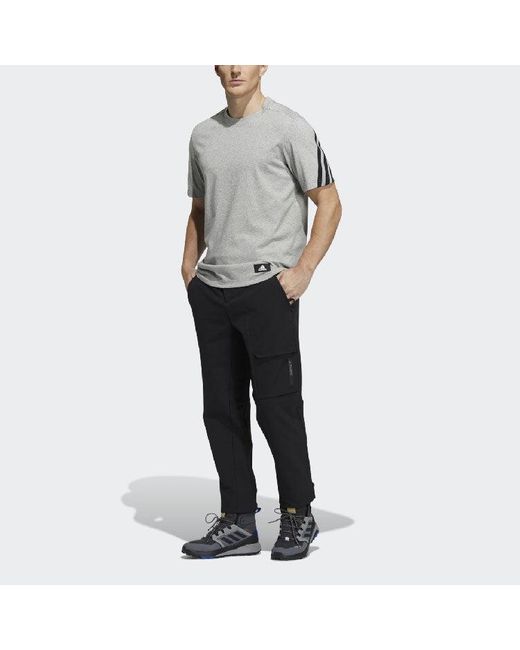 Adidas Black Logo Casual Breathable Sports Pants/Trousers/Joggers for men