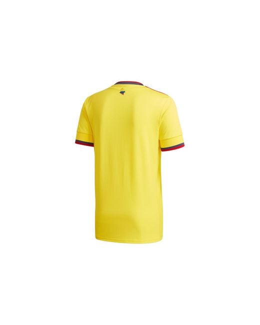 Adidas Yellow Fcf H Jsy National Team Home Fan Edition Soccer/Football Sports Short Sleeve Jersey for men