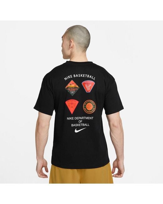 Nike Black Max90 Basketball T-Shirt for men