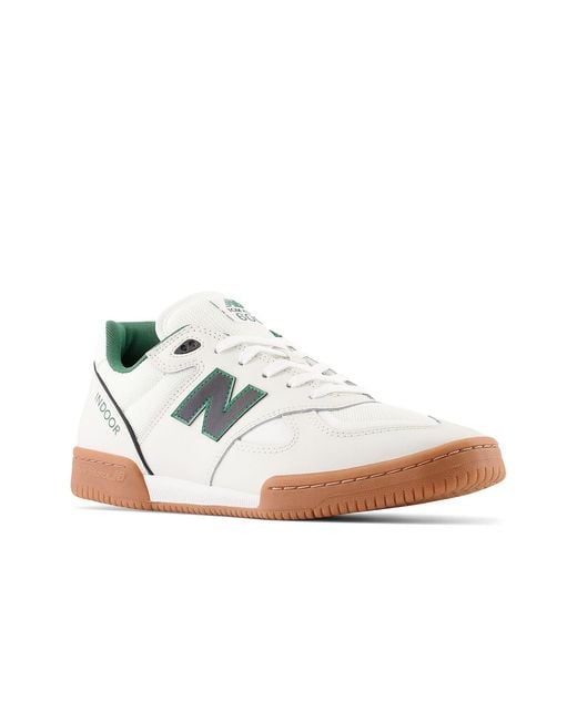 New Balance White 600 'Tom Knox Gum' for men