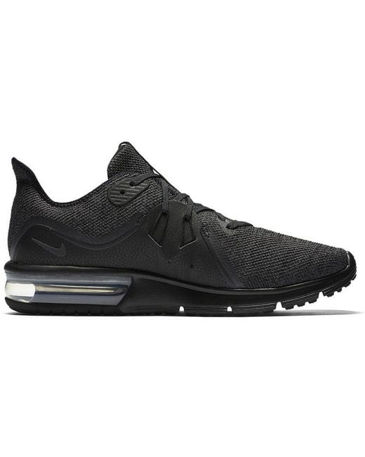 Nike Black Air Max Sequent 3 Anthracite' for men
