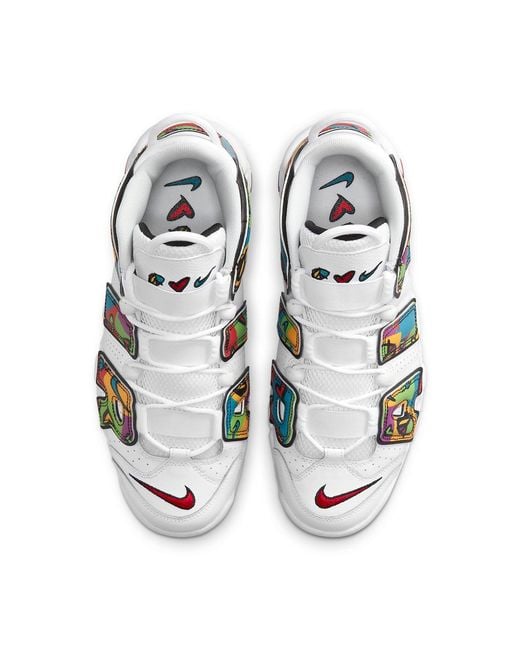 Nike Blue Air More Uptempo 'Peace, Love, Basketball' for men