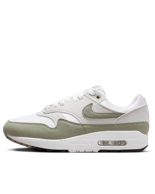 Nike White (Wmns) Air Max 1 Light Army'