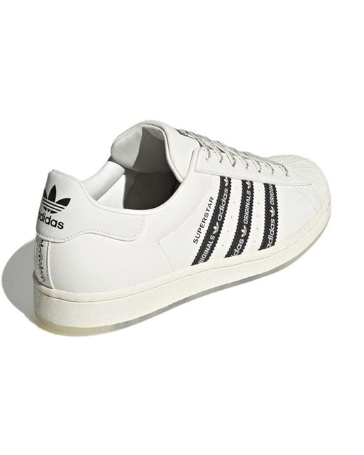 Adidas White Originals Superstar 'Cloud' for men