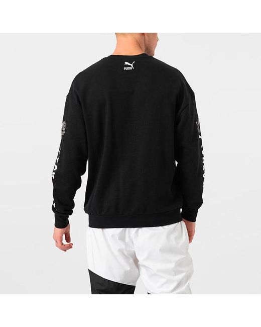 PUMA Black X Tyakasha Crossover Series Round Neck for men