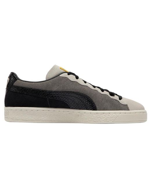 PUMA Black Suede 2 Staple for men