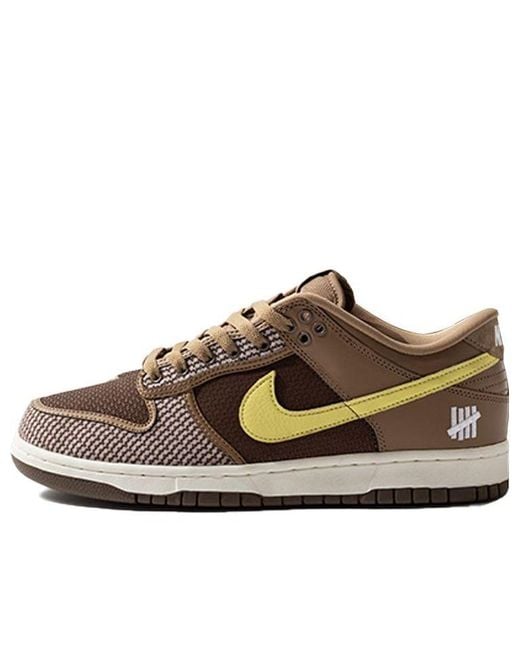 Nike Brown X Undefeated Dunk Low Sp 'Canteen' for men