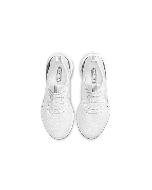 Nike White (Wmns) Epic React Flyknit 2 Metallic'