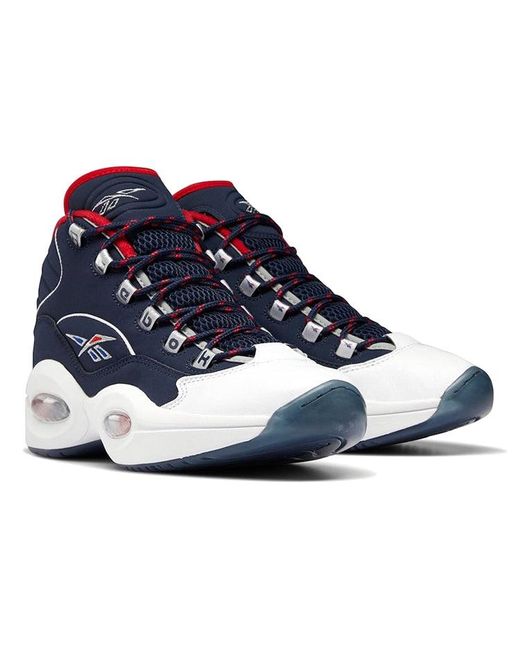 Reebok Blue Question Mid 'Usa' for men