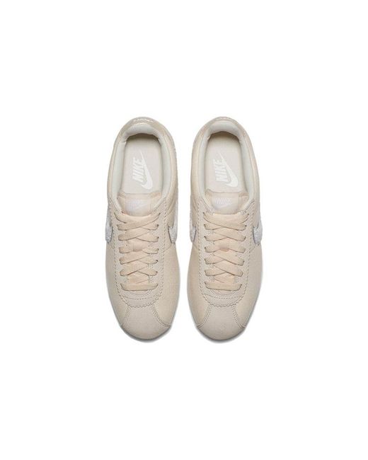 Nike White (Wmns) Classic Cortez Prem 'Guava Ice'