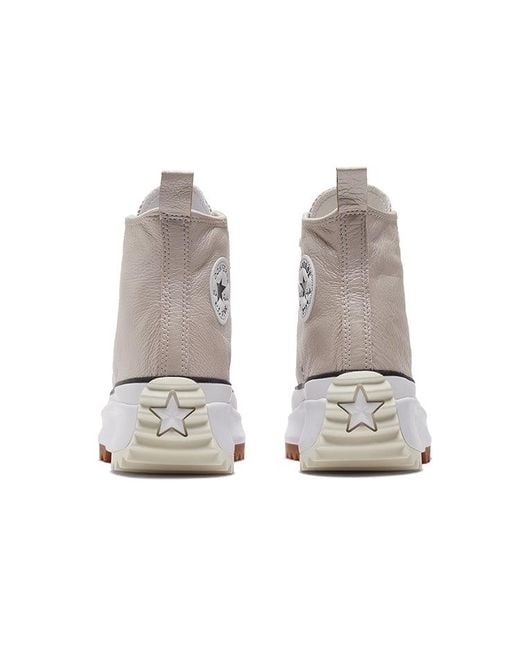 Converse White Run Star Hike High 'Metallic Classics for men
