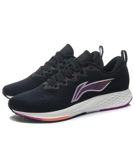 Li-ning Blue Dark Horse 4 Fluorescent Plum' for men