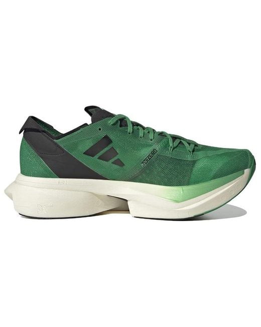 Adidas Green Adizero Adios Pro 3 for men