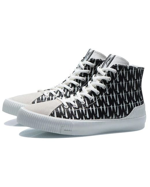 Li-ning Black X Jason Wu Canvas Hi Shoes for men