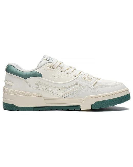 Li-ning White 001 Btc 'Cream' for men