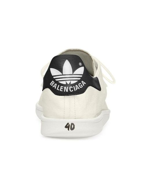 Balenciaga Natural X Adidas Originals Stan Smith Sneakers for men