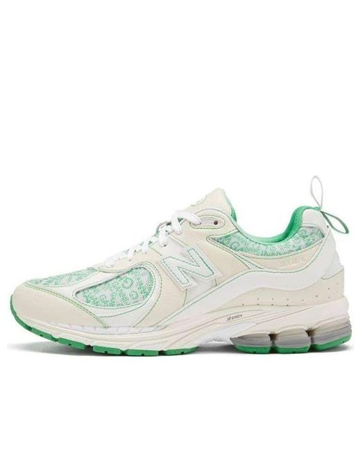 New Balance White Ganni X 2002r for men
