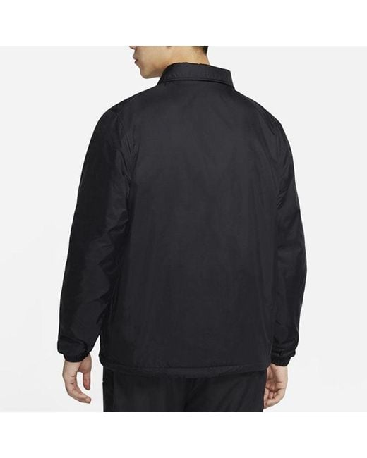Nike Blue Sportswear Coaches Reversible Fleece Jacket for men